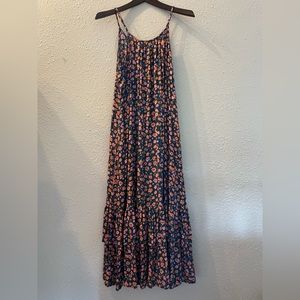 Universal Thread Floral High-Low Hem Maxi Dress | SIZE SMALL